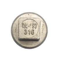 Bouchon vissé à tête carrée en acier inoxydable 1/2 Npt fileté 2 bouchon de raccord de tuyau