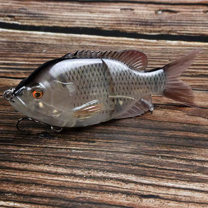 Señuelo de Pesca Multiarticulado de Fibra de 140 mm y 57 g, 2 Secciones, Cola de Pelo, Bluegill Glide, Señuelo Artificial para Pesca de <span class=keywords><strong>Sunfish</strong></span> y Lubina - Product Image 3