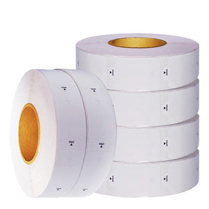 Natte Doekjes Hersluitbare Sticker Verpakking Open Wit Transparant Vinyl Pp Verwijderbare Kleeflaag Scheur Reseal Label Leveranciers - Product Image 1