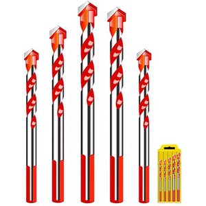 Nanrui Triangular Step Drill Bits Metric Size For Metal Wood Plastic Drilling - Product Image 1