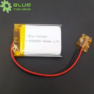 리튬 이온 배터리 052535 400mah 4v 배터리 3.7v 400mah 1.48wh 리튬 폴리머 배터리 3.7v 400mah - Product Image 2