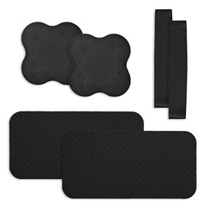 Ensemble de 6 coussins de soutien pour les genoux pour Pilates, <span class=keywords><strong>yoga</strong></span> et exercices de fitness, pour tonification et étirements - Product Image 1