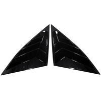 Pour Hyundai Tucson 2022-2025 voiture extérieur arrière côté fenêtre persiennes évent couverture superposition décor garniture ABS accessoires Auto 2 pièces