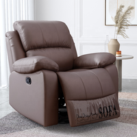 Fauteuil à bascule confortable capitonné, canapé inclinable simple pour salon, chambre à coucher, meubles