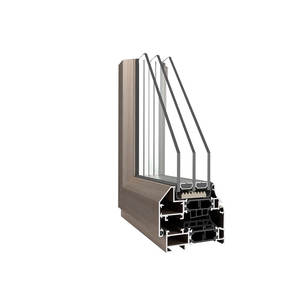 Prix de gros <span class=keywords><strong>Porte</strong></span> <span class=keywords><strong>d</strong></span>'<span class=keywords><strong>entrée</strong></span> extérieure durable en aluminium <span class=keywords><strong>Triple</strong></span> <span class=keywords><strong>vitrage</strong></span> Portes battantes ouvertes à charnières - Product Image 6