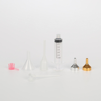 Bouteille à sertir adaptateur d'injection de parfum adaptateurs de distributeur outil de décantation et de remplissage de transfert de parfum en plastique