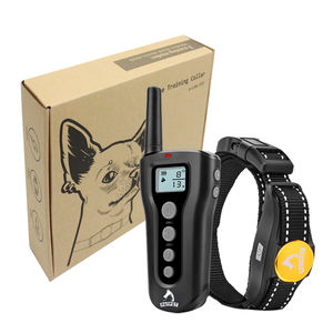 <span class=keywords><strong>Collar</strong></span> de entrenamiento para perros de lujo impermeable recargable 2025 superventas nuevo entrenador remoto con función de choque hecho de plástico duradero - Product Image 4