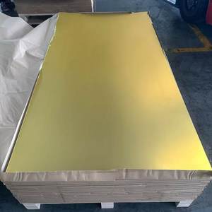 Placa de Espelho Acrílico Iridescente Olida 2mm/3mm Acabamento Dourado Extrudado Tamanho 1220x2440mm Ecológica para Publicidade e Serviço de Corte - Product Image 2