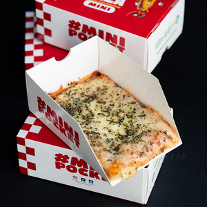 Scatole per Pizza Singole con Manico, Laminazione Opaca e Rivestimento UV, Riciclabili e Personalizzabili per Facile Asporto e Comodità del Cliente - Product Image 3