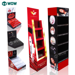 Giá để trưng bày mỹ phẩm tùy chỉnh cho cửa hàng bán lẻ, giá để son môi, giá để mỹ phẩm bằng bìa cứng - Product Image 2