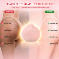 Savon Artisanal Forme Pêche à Froid, à Base de Plantes, Extrait de Rose, Huile de Coco, Hydratant, Nourrissant, Éclaircissant, Doux, OEM