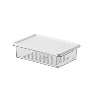 Dumpling <b>Box</b> Food Grade Airtight <b>Freezer</b> Container Rectangle Clip On Lid Storage Preservation Sealing Refrigerator Kitchen Use - Product Image 5