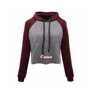 Color-Contrast Casual Women Breathable Custom Long-Sleeve Cotton Pullover Hooded Sweater Autumn <b>Winter</b> Loose-Fit Hoodies - Product Image 1