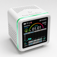 Moniteur de qualité de l'air intérieur, détecteur de radon, capteur à chambre d'ionisation pulsée, haute précision, 10 minutes pour les premiers résultats