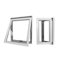 Fenêtres et portes coulissantes en alliage d'aluminium à rupture de pont thermique, modernes, horizontales, insonorisées, de haute qualité
