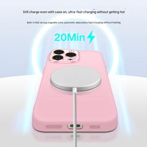 <span class=keywords><strong>Top</strong></span> Từ Phí Không Dây Kính Máy Ảnh Ống Kính Chống Sốc Bảo Vệ Cho Iphone Silicone Lỏng Trường Hợp 14 15 Cộng Với 13 12 11 16Promax - Product Image 2