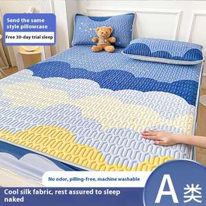 Ensemble de coussins de refroidissement en latex pour dortoir d'étudiant moderne. Ensemble trois pièces en soie d'été cool qui peut être lavé. Convient pour un usage domestique. - Product Image 6