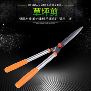 Sécateur orange à lame en acier inoxydable de 400 mm pour l'élagage des jardins, la taille des pelouses et les travaux d'aménagement paysager - Product Image 2