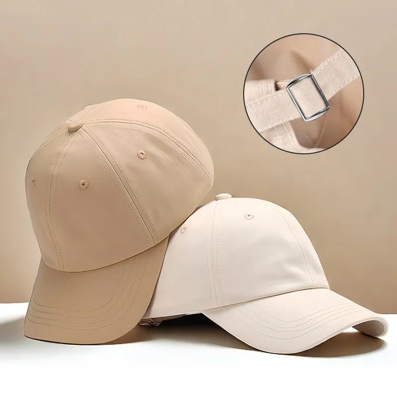 Femail yumuşak klasik temel özel 3d nakış logo beyzbol kapaklar kadınlar için açık güneş koruma 6 panel baba şapka
