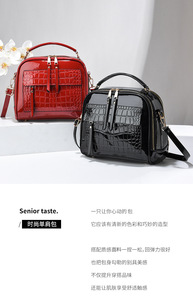 Women <b>Tote</b> Bag Supplier Custom PU Leather Ladies Female Fashion Luxury Shoulder Handbags for Women - Product Image 6
