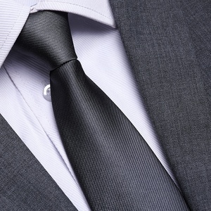 <span class=keywords><strong>Cravate</strong></span> noire pour homme, <span class=keywords><strong>cravate</strong></span> de cérémonie professionnelle, polyester tissé, rayée, à pois, décontractée, pour affaires, mariage, look de marié, fermeture éclair, 45*8cm - Product Image 3
