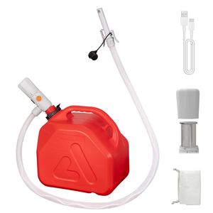 Pompe de transfert de carburant portable OEM alimentée par batterie avec capteur d'arrêt automatique, pompe centrifuge en plastique pour essence, diesel, voiture, bateau - Product Image 1