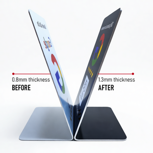 Carte de membre NFC personnalisée en acrylique avec code QR intelligent pour les réseaux sociaux, support de table RFID vierge pour avis <span class=keywords><strong>Google</strong></span> sur le football - Product Image 6