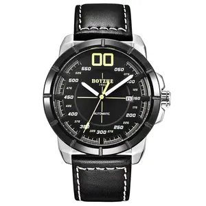 Luxusmarke Leuchtende wasserdichte Sport armbanduhren für Herren Mechanische Automatik uhr Herren armbanduhren