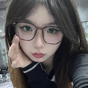 กรอบแว่นตา Danyang รุ่น 9302 ทรงสี่เหลี่ยม ป้องกันแสงสีฟ้า สำหรับผู้หญิง เลนส์อะคริลิก - Product Image 3