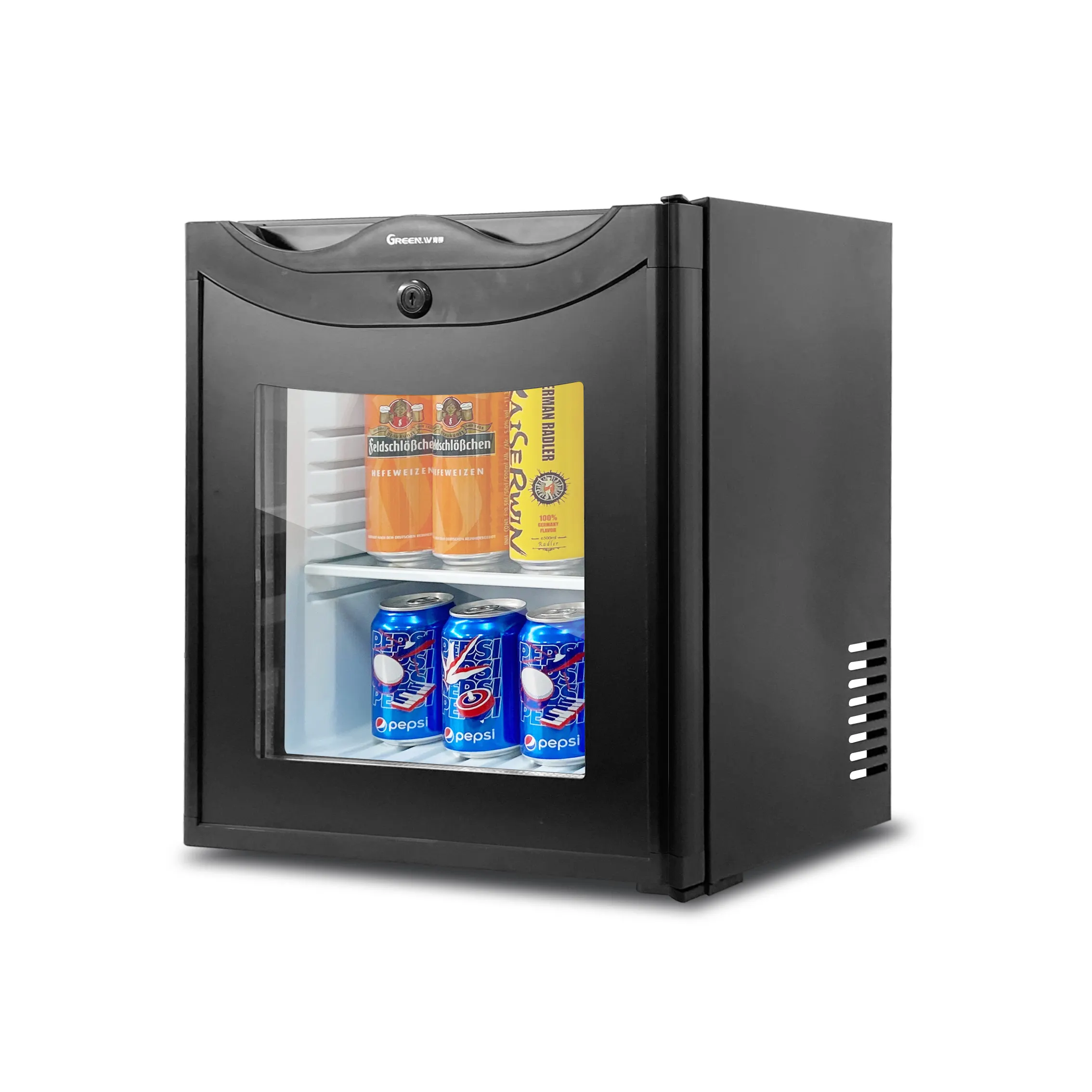 Refrigerador de luxo personalizado para baixo da bancada de 25 litros, frigobar, frigobar