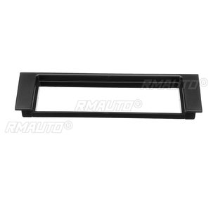 Marco adaptador de panel de radio estéreo para coche 1 DIN para AUDI A4 B6 2000-2006, embellecedor interior de coche - Product Image 3
