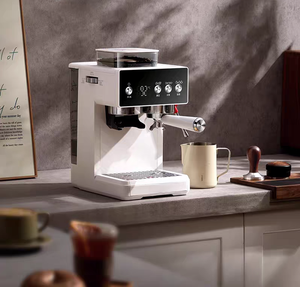 Лидер продаж, оптовая продажа, лучшая дешевая Высококачественная промышленная цифровая Полуавтоматическая кофеварка для капучино эспрессо - Product Image 3
