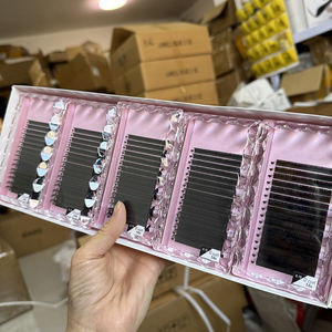 0.03 0.05 0.07 Kadife Kaşmir Tekli Hacim Kirpik Tepsisi Özel Etiket 5-25mm J B C D CC Mat Siyah Vizon Kirpik Uzatma - Product Image 1