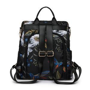 Women's New Arrival Oxford Cloth Waterproof Backpack with Zipper Closure Large Capacity Commuting Casual Bag - Product Image 4