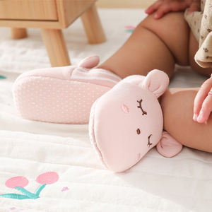 Dieren Patroon Pasgeboren <span class=keywords><strong>Baby</strong></span> Peuter Katoenen Sok Schoenen Slip-On Zachte Zool Antislip Winter Warme Eerste Wandelaar - Product Image 5