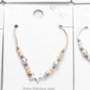 Bracciale in acciaio inossidabile con perle e cristalli, set da 12 pezzi, gioielli con ciondolo a stella multicolore per donne e ragazze, accessorio di moda - Product Image 4