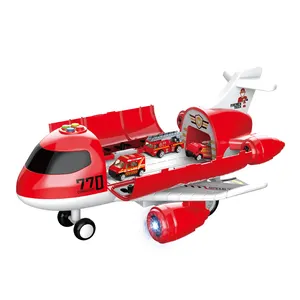 Avião de brinquedo com liga de fogo, veículo, brinquedo, conjunto diy, armazenamento, avião, brinquedo, conjunto