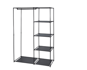 Organizador de Armario Independiente con Barra Colgante Convertible y Almacenamiento para Colgar, Organizador de Tela Portátil para Dormitorio - Product Image 4