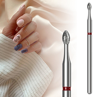 Juego de Brocas de Diamante Evolisse Beauty de Acero Inoxidable para Uñas con Deflector Antipolvo, Removedor de Gel y Resistente al Calor