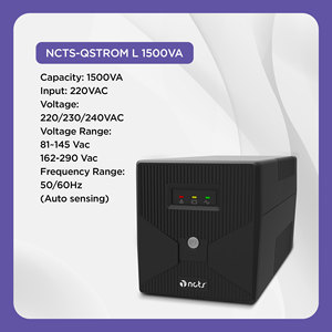 ラインインタラクティブ<span class=keywords><strong>UPS</strong></span>バックアップ電源システム <span class=keywords><strong>1500VA</strong></span> リチウム電池 CCTVカメラ コンピューター ルーター ネットワークセキュリティ オフィス用 - Product Image 2