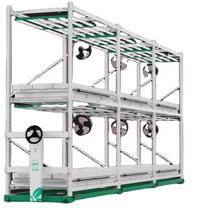 Vertikaler Anbau Medizinalpflanzen Anbau Regal bewegliche Spur Anbau-Schale LED-Anbaulampen Belüftungskits - Product Image 2