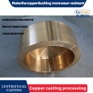 Tuerca de latón autolubricante ZCuSn10Zn2 para aplicaciones mecánicas de metalurgia marina y minería - Product Image 4