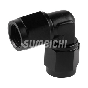 Sumeichi hiệu suất cao phụ tùng ô tô AN4 90 ° phù hợp giả mạo nữ xoay couplers Racing phần - Product Image 6