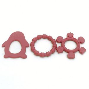 Bracelet de dentition en silicone pour bébé, nouveau design à boucle unique, 20 mm, qualité alimentaire, anti-sucette, stérilisable à l'eau bouillante, cadeau pour bébé - Product Image 3