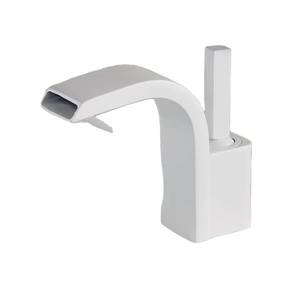 <span class=keywords><strong>Grifo</strong></span> de <span class=keywords><strong>lavabo</strong></span> de baño de una sola manija de alta calidad, <span class=keywords><strong>grifo</strong></span> de <span class=keywords><strong>lavabo</strong></span> de <span class=keywords><strong>cascada</strong></span>, mezclador frío y caliente - Product Image 1