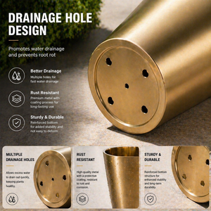 Jardinière métallique sur mesure OEM pour projets d'aménagement paysager, pot de fleurs extérieur pour mobilier de jardin et de rue - Product Image 5