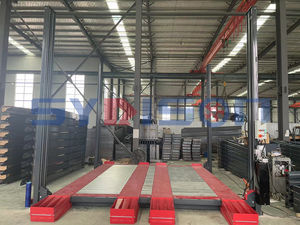 मोटर वाहन 4 पोस्ट ने 6 कारों की पार्किंग के लिए ट्रिपल स्टेकर कार पार्किंग लिफ्ट - Product Image 2