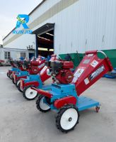 Picadora De Pasto, petite machine à hacher l'herbe et la paille à grande vitesse, pour l'alimentation animale, avec moteur à essence 7,5 ch, hacheuse de fourrage