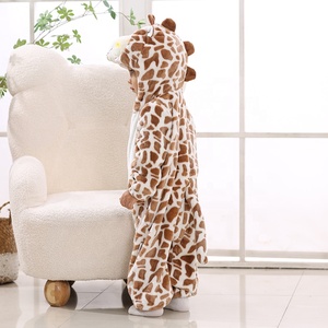 Mono de manga larga para niños de 0 a 5 años, mono unisex para niño y niña, mono de <span class=keywords><strong>jirafa</strong></span>, <span class=keywords><strong>disfraz</strong></span> de animal para niños - Product Image 4