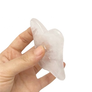 Autentica pietra di <span class=keywords><strong>giada</strong></span> Gua Sha strumento personalizzato Logo di cristallo <span class=keywords><strong>giada</strong></span> massaggiatore per la cura del corpo naturale quarzo Guasha Cuarzo - Product Image 5